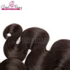1ピースバージンモンゴルヘアエクステンション7aボディーウェーブ人間の髪織り長い時間持続する自然な髪の染まるグレートドロップの輸送
