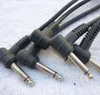 2st Black Electric Guitar Amplifier Audio Cable Guitar Effects Pedal Cable Guitar Parts Musical Instruments Accessories2396273