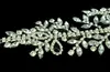 Tanie Bling Srebrne Akcesoria Ślubne Bridal Tiaras Hairgrips Kryształ Rhinestone Headpieces Biżuteria Damskie Forehead Włosów Korony Opaski