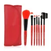 7 pièces/kits pinceaux de maquillage ensemble professionnel cosmétiques marque maquillage brosse outils fond de teint brosse pour le visage maquillage beauté essentiels