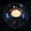 Klasik Kristal Cam Mumluk Düğün Bar Parti Ev Dekor Candlestick XB1
