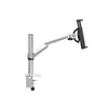 360 Degree Rotation Aluminum Alloy 2 in 1 Tablet PC Holder and Laptop Stand Holder Arm Office Desktop Bracket4219939