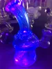 Rfeuv Glass Material Mini Szkło Bong Nagłówki Dysze Rury Oil Rig 10mm Szkło