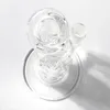 Wasserpfeifen Recycler FLOW Glaswasserpfeifen Shisha Bongs Sprinkle Perc Inline Percolator Oil Dab Rigs mit Aschefänger 14-mm-Verbindungen