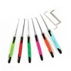 Neue 7 PCS Bunte Lock Pick Tool Lock Pick Gun Superior Türöffner Schlosser Werkzeuge Kostenloser Versand