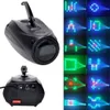 Musique Portable Auto/son actif 64 LED RGBW lumières Laser effet de scène éclairage Club Disco DJ fête Bar KTV lumières de mariage