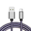 1M 2M 3M NYLON DATE DATE CABLE TYPE C Micro USB Cables for Samsung Galaxy S6 S7 EDGE S8 NOTE 8 PLUS HTC USB Phone Line