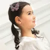 새로운 베이비 바렛 글리터 걸스 나비 액세서리 헤어 핀 20pcs/let cute kids 헤어 클립