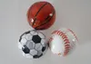 DHL Gratis honkbal voetbal basketbal vorm gecomprimeerde handdoek buitenshuis reis tour gebruik magische promoties bruiloft cadeau hotel populaire 100pcs / lot