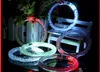 Bracelete LED light up piscando Glowing pulseira Piscando Pulseira De Cristal Partido Disco Halloween Presente de Natal Pulseira Luminosa Brinquedos