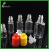 電子タバコejuiceボトル空のボトル児童プラスチック製の緊張の明るいボトル5ml 10ml 15ml 20ml 30ml 50mlペットの滴ボトル