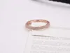 Rose Gold Plated 925 Sterling Silver Ring Hearts of European Pandora Style Smycken Charm Ring Gift