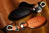 Genuine Leather Car Keychain for 20112013 2014 2015 Juke 3 Buttons Smart Key Case Cover Key Chain Ring Auto Styling Accessories7988541035