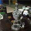 High Quality Glass Bongs Glass Water Pipe Multi Recycler Oil Rigs Bongs with 14.8mm Joint Recycler Glass Pipes Height