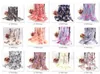 New Vintage 100% chiffon Silk Scarf Flowers Pattern Neckerchiefs 175CM*105CM 10pcs/lot #4040