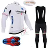 NY PRO MEN039S CYKLING VINTER THERMAL FLEECE JERSEY TOUR DE ITALY MTB BIKE Lång ärm Cykelkläder Set Ropa Ciclismo7443618