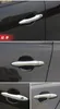 8 جهاز كمبيوتر شخصى / مجموعة كيا سبورتاج ABS كروم باب السيارة مقابض غطاء تريم لعام 2011 2012 2013 Sportage الخارجي اكسسوارات السيارات التصميم