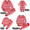 2017 Halloween Christmas Family Matching Outfits 2017 New Baby Homens Mulheres Crianças Pijamas Set Manga Longa Impresso Xmas Sleepwear Nightwear