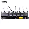 Professional Monitoring UHF Wireless In Ear Earphone Stage Monitor System One Cordless Transmitter With 7 Receivers Video Recording Studio