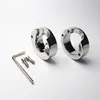 Extreme Stainless Steel Solid BALL Stretcher 6112335 oz Scrotum Testicle Stretched CBT Bondage Gear Ball Weights CBT Toy For Ma2893793