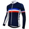 프랑스 사이클링 긴 슬리브 저지 2022 Maillot ciclismo 자전거 자전거 타기 옷 오토바이 사이클링 의류 2844