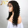 13x4 Human Hair Lace Front Braziliaanse krullende pruik Remy Maagd voor zwarte vrouwen