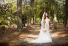 Vender capela comprimento branco marfim corte véu véu cabeça de noiva para véu de casamento dois camada nupcial véu 247