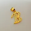 Free Shipping,Fashion Punk Bitch bad Letter B Alloy Pendant Necklaces,Jewelry Wholesale