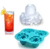 Vassoio di ghiaccio in silicone Polpo Gelatina fai da te muffa Chocolat Stampo Cool Bar Tools Party Gadget Cube