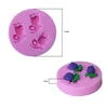 NOUVEAU TROIS TOUTES ARYLIQUES Fleurs de résine Silicone Moldfondant mouleSugarcraft Toolschocolate Moule Cake Decorating Tools TY17896484827