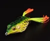 Imitation Artificial Soft Rubber Plastic Grod Lure 45CM8G 5CM11G 55CM14G LIFELIKE FROG SNAKEHEAD BOXED BAIT 2245679