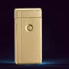 Portable nice electronic cigarette lighter Usb charging ultra-thin windproof lighters for smoking