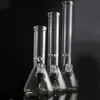 Fajki wodne 9mm szklana zlewka Bong 13.77 cala gruba lód słoń wspólna fajka wodna z miską 14/18 downstem 14mm