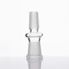 DHL Short Glass Adapter Rook Tool Adapter 10mm 14mm 18mm All Maten Glas Drop Down For Glass Bong Oil Rig DAB