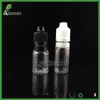 Bouteille de 10 ml PET E liquide Ejuice Eliquid bouteilles en plastique compte-gouttes 10 ml bouteilles vides avec bouchon inviolable à l'épreuve des enfants longue pointe d'aiguille