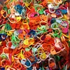 Lot de 1000 épingles de sûreté en plastique colorées de 22 mm, marqueurs de comptage de points de tricot, 9930217