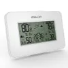 Ny Baldr Weather Station Clock inomhus utomhus temperatur Fuktighet Display Trådlös väderprognos Alarm Snooze Blue Backlight 3348756