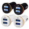 Dual Ports 3.1A Car Charger Quick Charging Adapter Power Chargers för iPhone 12 13 14 15 Samsung S20 S22 S23 S24 HTC M1 GPS MP3