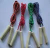 Jump Ropes Wooden handle School Wooden Handle Skipping Ropes Outdoor Toy Children Kid Fitness Exercise Speed Jump Rope Outdoor Sport