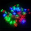 220V 5M 28LED Star String Guirlande Lumineuse Fête De Mariage Arbre De Noël Décoration # B591