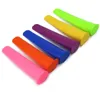 10 Colors Silicone Ice Cream Tools Frozen Ice Pop Popsicle Molds Tools Freezer Ice Cube Tray Maker Popsicle