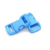 100pcs/lot 3/8"(10mm) Colorful Contoured Side Release Plastic Buckles For Paracord Bracelet