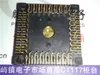 R80C186, com suporte. LCC-68 pinos em pacote de cerâmica em ouro. 186 Microprocessador Vintage. Processador antigo de 16 Bits, CQCC68 / IC
