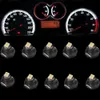 10/20Pcs Instrument LED Light Bulb T4 T4.2 2835 1SMD White Blue Red Green Neo Wedge Meter Panel Gauge Climate Control LED Bulb Universal