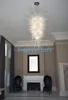 Beżowe szklane żyrandole żarówki Murano Led Light Salon Room Baby Do Wedding Stół Top Oświetlenie