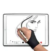 tfy artists drawing antifouling glove with two fingers for graphics tablets and tablet monitors and sketch painting 1 piece