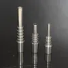 Collettore di nettare con punta in titanio Accessori per fumatori senza cupola 10mm 14mm 19mm GR2 Chiodi in Ti di grado 2 invertiti per Dab Rigs con concentrato di paglia