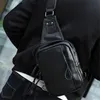 Wholesale Men's leather chest bag Travel Hiking Riding Sling Bag for men Cross Shoulder Bag Sling Chest Casual backpack out283