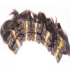 African Girl Black Beauty Wholesale BUlK Large Quantity 50pcs/lot Brazilian Human Hair extension Wavy Brown or Black