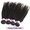 Grade 8a Malásia Hetero corpo onda humana Weaves Cabelo 3/4 Pacotes Kinky brasileira Curly profunda Water Wave baratos Remy Extensões de cabelo humano